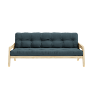 Karup Design Grab Sofa With 5-Layer Mattress Petrol Blue/Raw