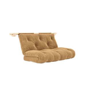 Karup Design Hooked Mattress With Brackets 135x200 Fudge Brown/Raw