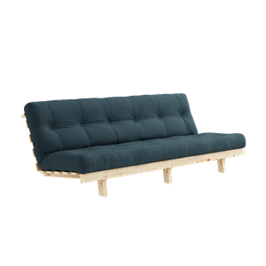 Karup Design Lean Sofa Bed With Alpha Mattress 130x200 Petroleum/Raw