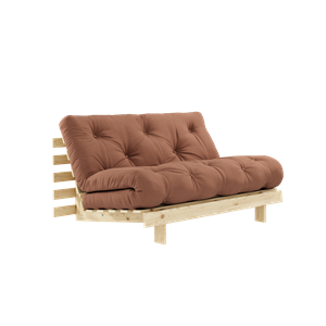 Karup Design Roots Sofa Bed With Mattress 140x200 759 Clay Brown/Raw