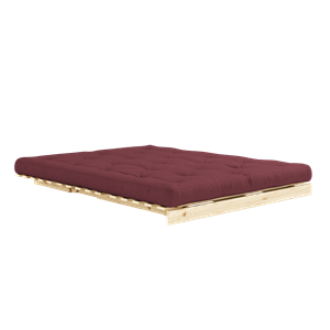 Karup Design Roots Sofa Bed With Mattress 160x200 710 Bordeaux/Raw