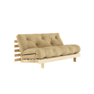 Karup Design Roots Sofa Bed With Mattress 160x200 758 Wheat Beige/Raw