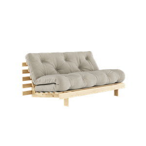 Karup Design Roots Sofa Bed With Mattress 160x200 914 Linen/Raw