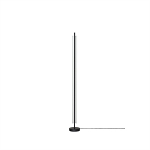 Santa & Cole Lámina 165 Floor Lamp White/ Black