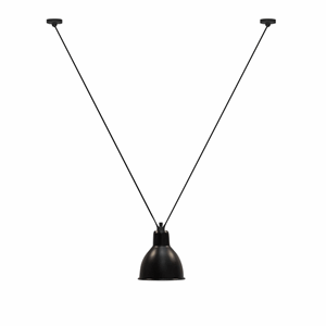 Lampe Gras N323 XL Pendant Mat Black Round