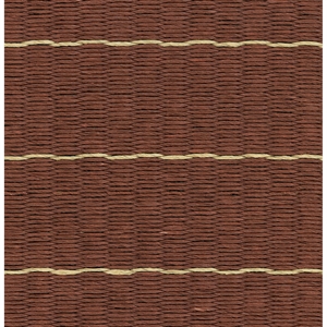 Woodnotes Line Carpet 140x200 Paper Yarn/ Maroon/ Natural