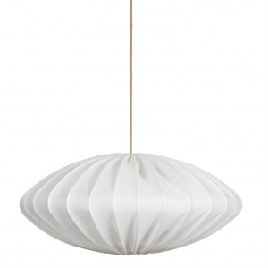 Watt & Veke Ellipse 80 Lampshade Linen White