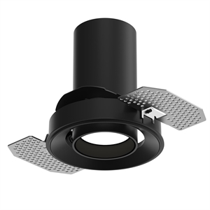 Louis Poulsen LP 51 Trimless Recessed Ceiling Light 2700K & On/Off Black
