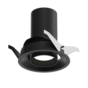 Louis Poulsen LP 51 Trim Recessed Ceiling Light 3000K & Dali Black