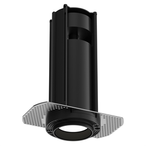 Louis Poulsen LP 51 Semi-Recessed Ceiling Light Ø5.7 2700K & On/Off Black
