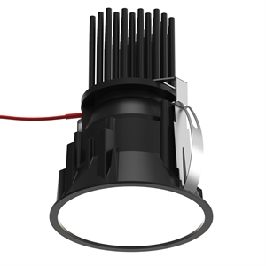 Louis Poulsen LP70 Recessed Ceiling Light Ø8 6.5W 3000K & On/Off Black