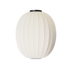 Made By Hand Knit-Wit High/Oval Ceiling Light Ø65 Pearl White