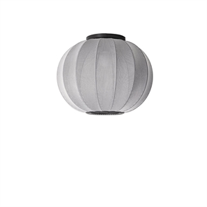 Made By Hand Knit-Wit Round Ceiling Light Ø45 Silver