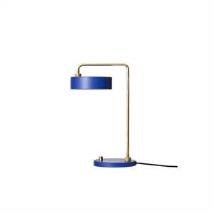 Made By Hand Petite Machine Table Lamp Royal Blue