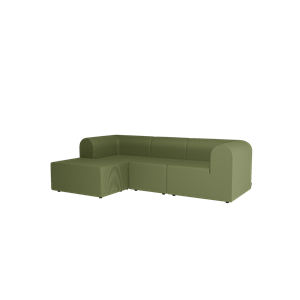 Montana Paradigm 3-Seater Sofa With Pouf Left N68303-Nobel68303