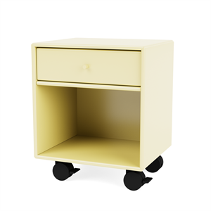 Montana Selection DREAM Bedside Table 159-Camomile/05- Black