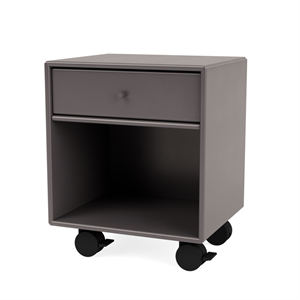 Montana Selection DREAM Bedside Table 35-Coffee/05- Black