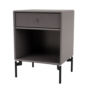 Montana Selection DREAM Bedside Table 35-Coffee/03- Black