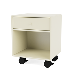 Montana Selection DREAM Bedside Table 150-Vanilla/05- Black