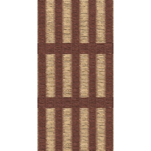 Woodnotes New York Rug 170x240 Paper Yarn/ Maroon/ Natural