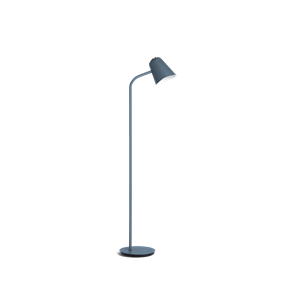 Northern Me Floor Lamp with Dimmer Petrol Blue