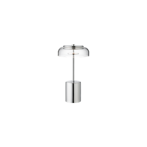Nuura Blossi Portable Lamp Mini Chrome/ Clear