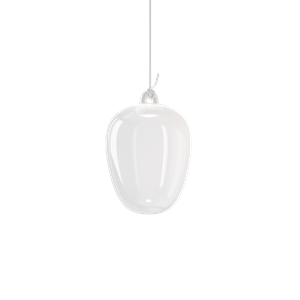 Lodes Oblò Pendant Medium 2700K Clear/ White