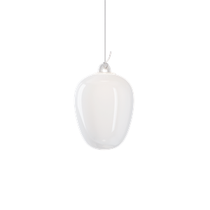 Lodes Oblò Pendant Medium 2700K Silk White/ White