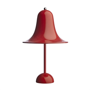 Verner Panton Pantop Portable Table Lamp Light Red