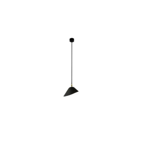 Serge Mouille Bibliothèque Ceiling Light Black