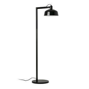 Faro TATAWIN Floor Lamp Satin Black/ Black