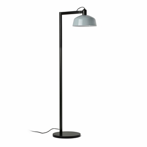 Faro TATAWIN Floor Lamp Satin Black/ Grayish Blue