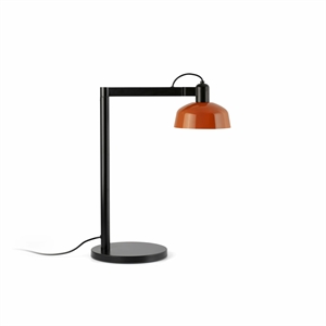 Faro TATAWIN Table Lamp Satin Black/ Reddish Orange