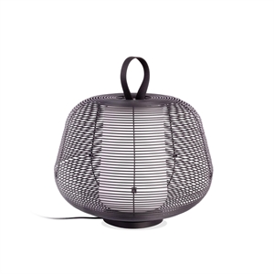 Faro NARA Outdoor Table Lamp Matt Black/ Opal White