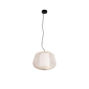 Faro NARA Outdoor Pendant Beige/ Opal White