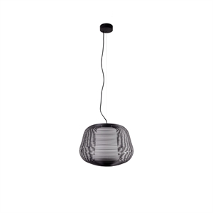 Faro NARA Outdoor Pendant Matt Black/ Opal White
