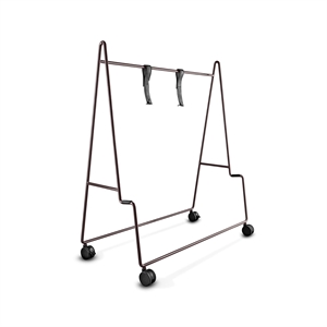 Please Wait to be Seated Carry TV Stand With Wheels Fig Purple