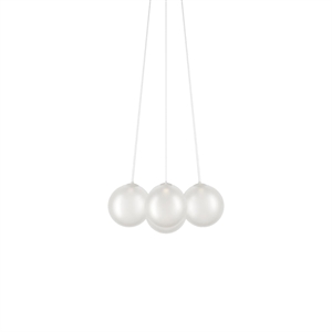 Lodes Random Cloud 7 Chandelier Ø23 3000K Frosted/ Glass