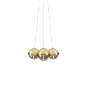 Lodes Random Cloud 7 Chandelier Ø23 3000K Gold/ Brass