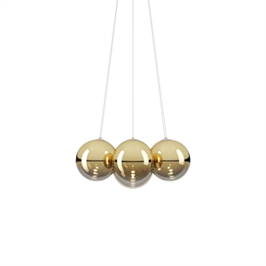 Lodes Random Cloud 7 Chandelier Ø28 2700K Gold/ Brass