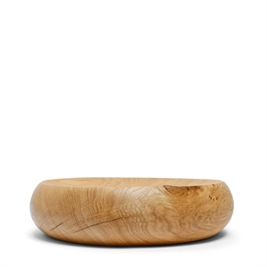 Ro Collection Oak Piece Flat No. 32 Bowl Natural