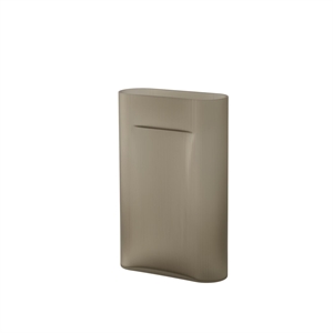 Muuto Ridge Vase H48.5 Taupe/ Frosted Glass