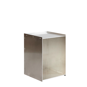 Frama Rivet Box Side Table Aluminum