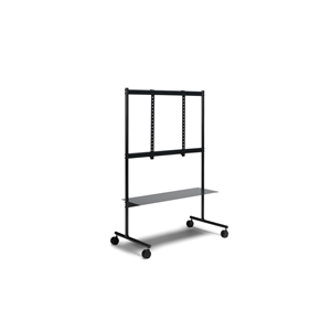 Pedestal Rover TV Stand Charcoal