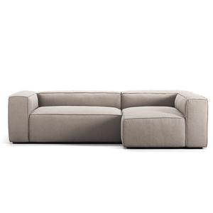 Decotique Grand 3-Seater Sofa Chaise Right Sandshell/Beige