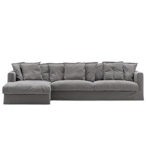 Decotique Le Grand Air 3-Seater Sofa Chaise Left Grey