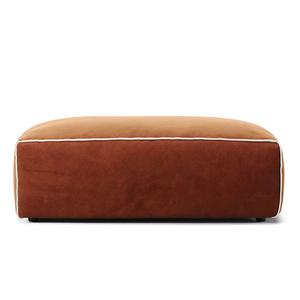 Decotique Grand Hue Footstool Moonwhite/Copper