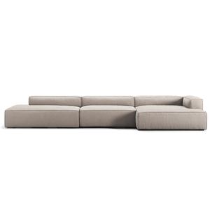 Decotique Grand 5-Seater Sofa Open End Left Sandshell/ Beige