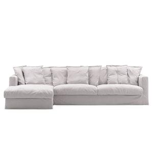 Decotique Le Grand Air 3-Seater Sofa Chaise Left Misty Grey