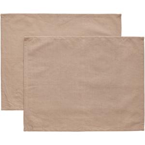 Decotique Sienna Placemat 35x45 Set of 2 Taupe